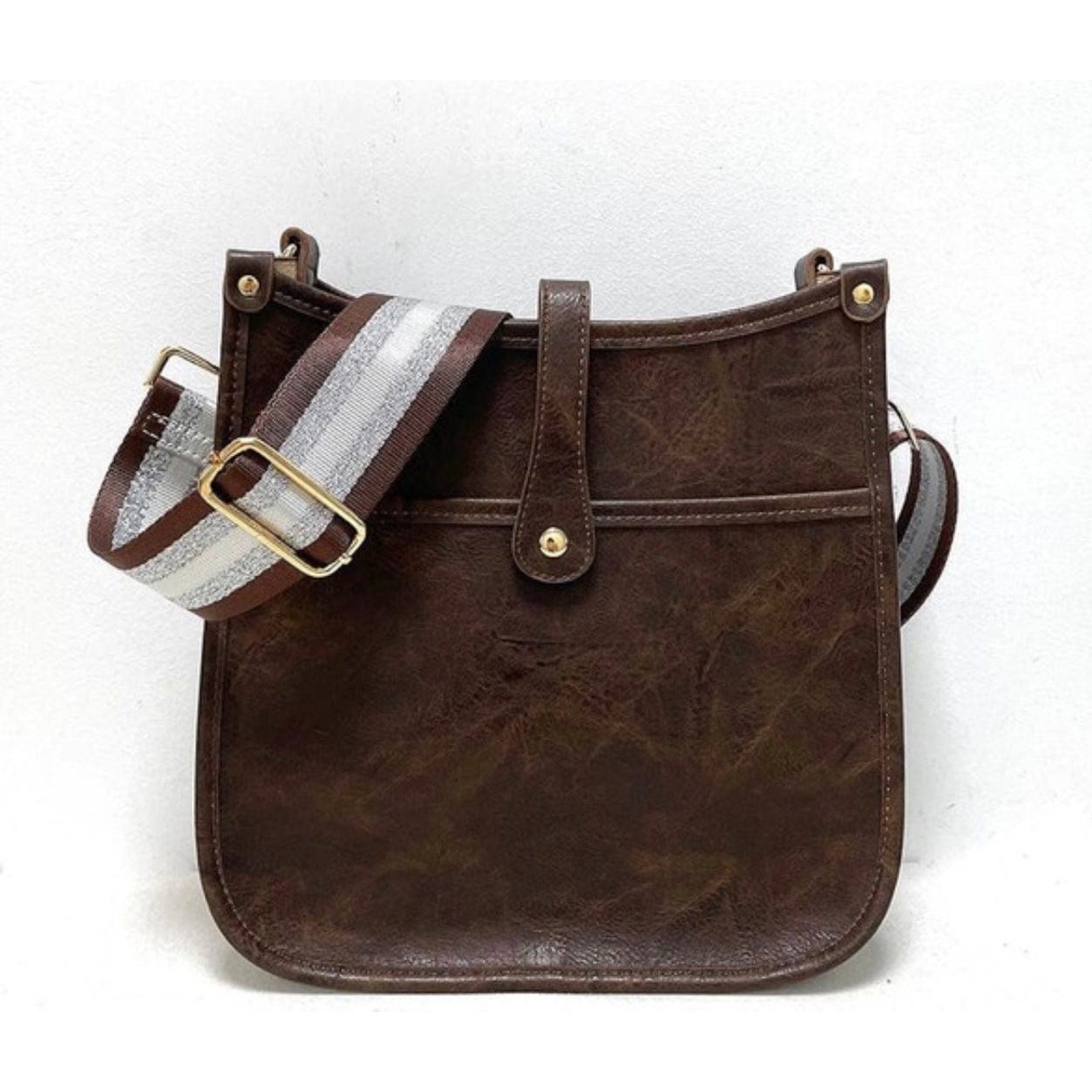 Coffee Crossbody Bag