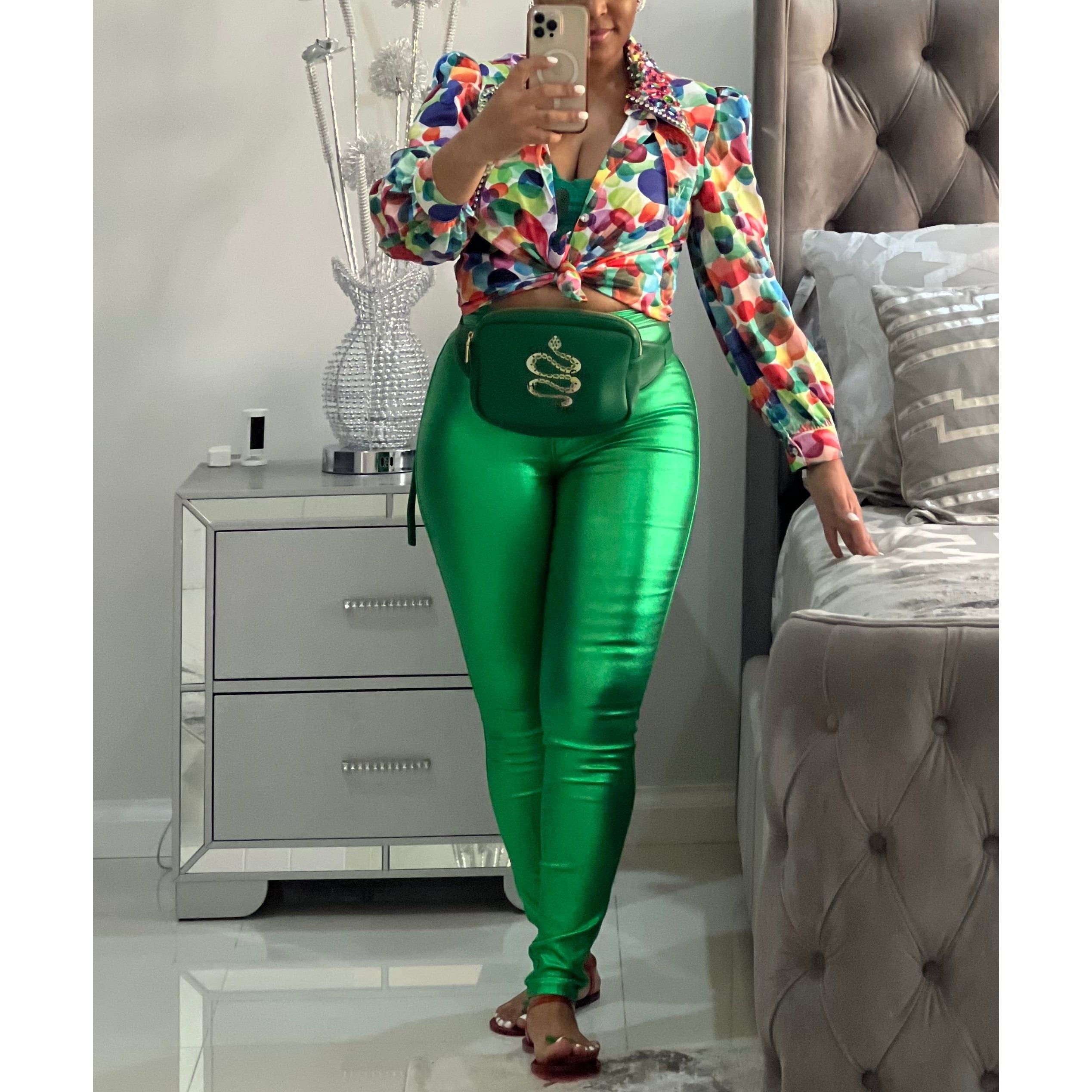 Fanny Pack Green (PREORDER-ships 3/29) Green ChaCha Fanny Pack