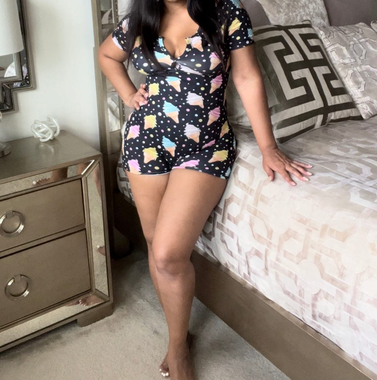 Ice Cream Romper