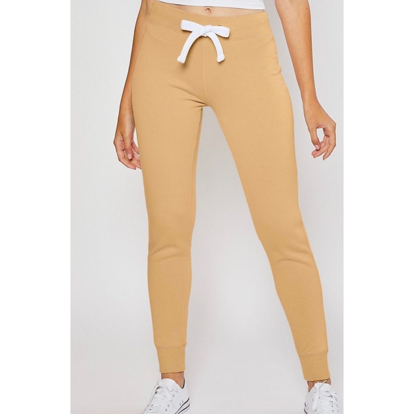 Tan Jogger w/ Back Pockets