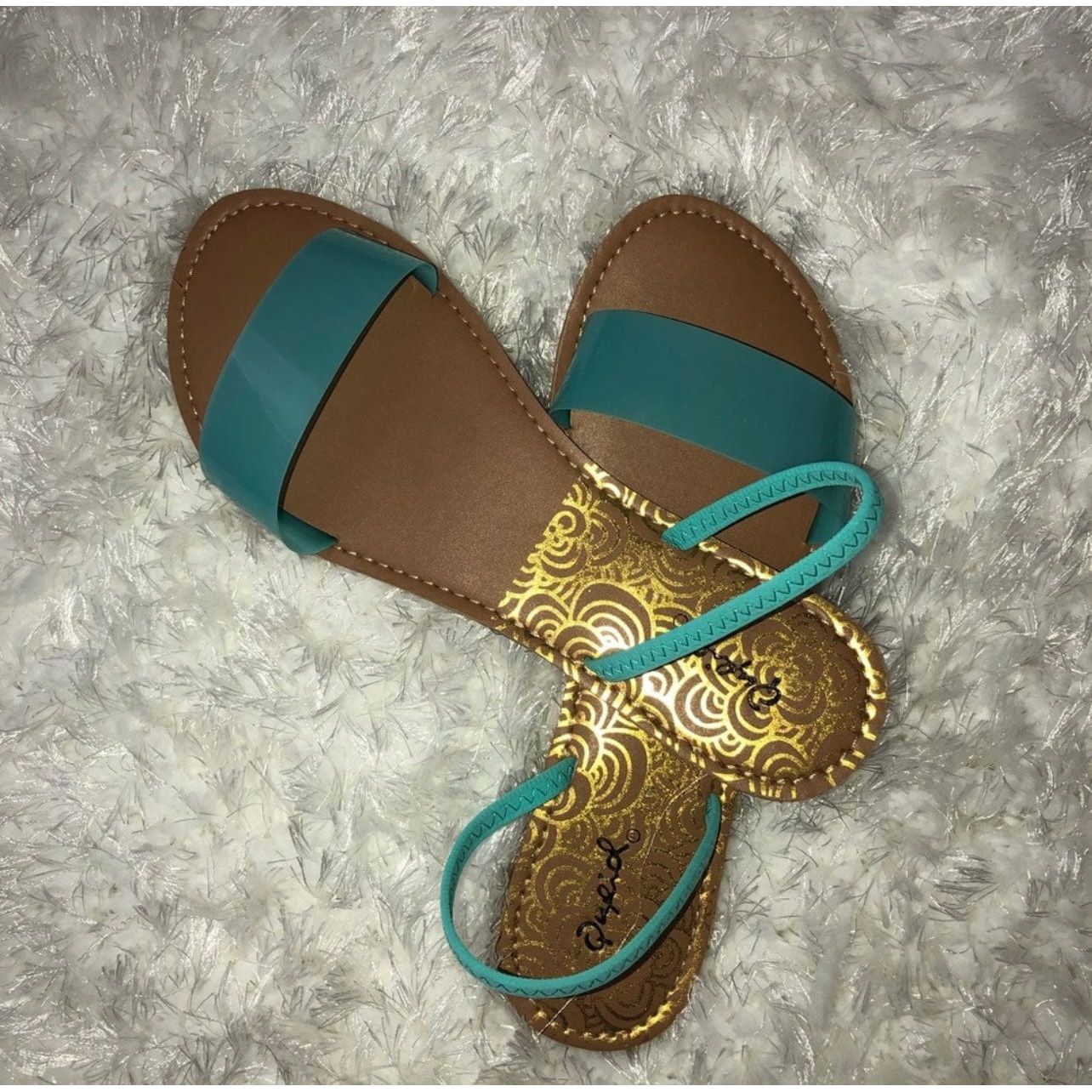 Turquoise Slides