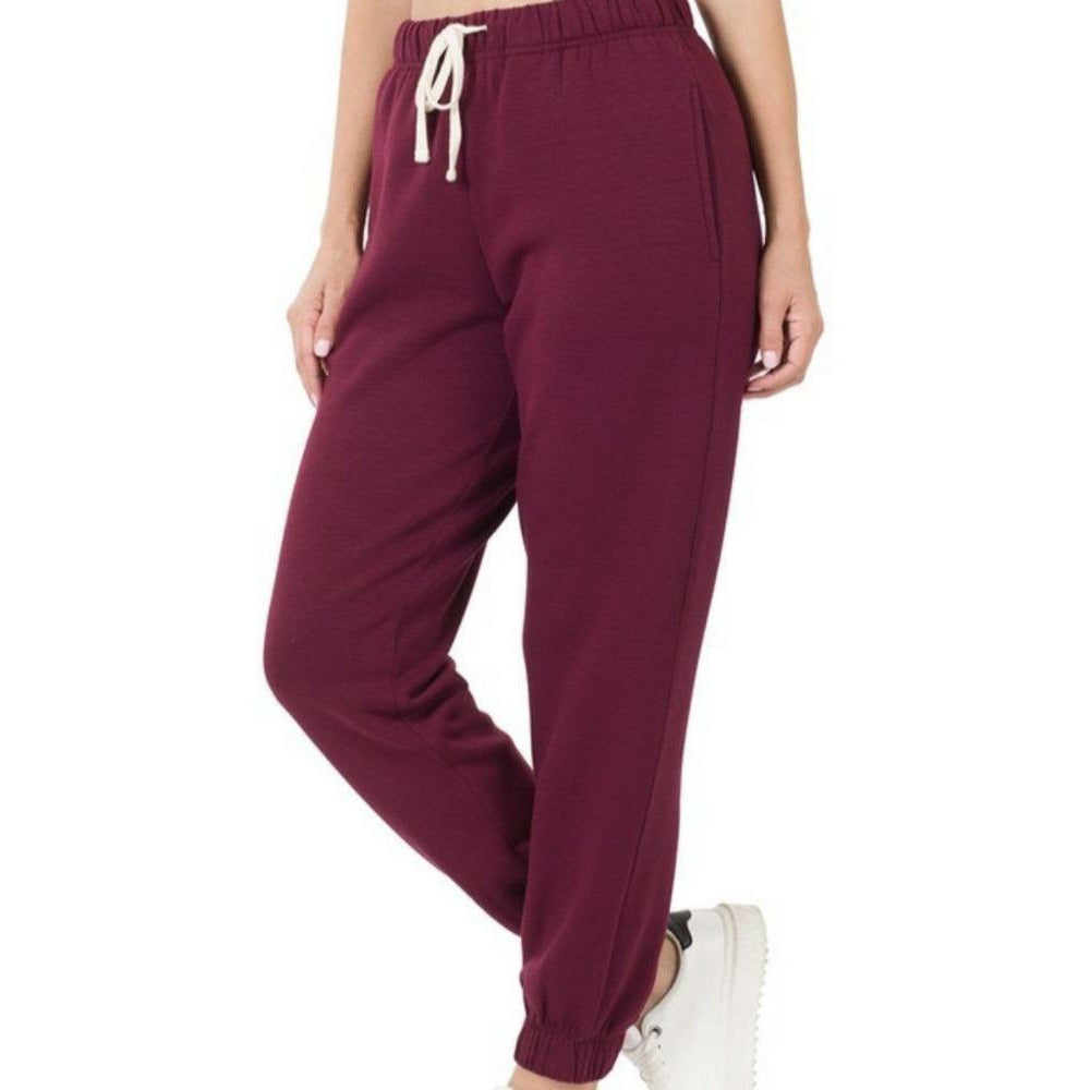 Burgundy Jogger