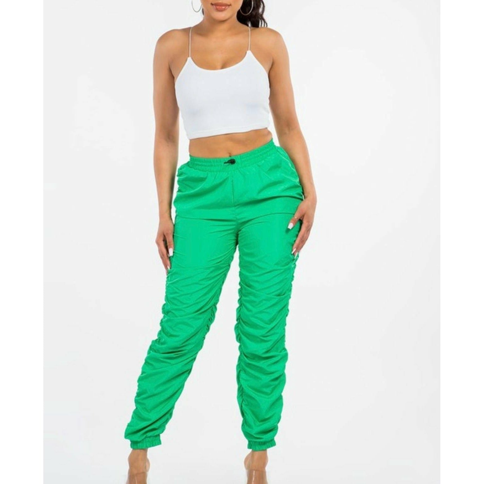 Green Windbreaker Jogger