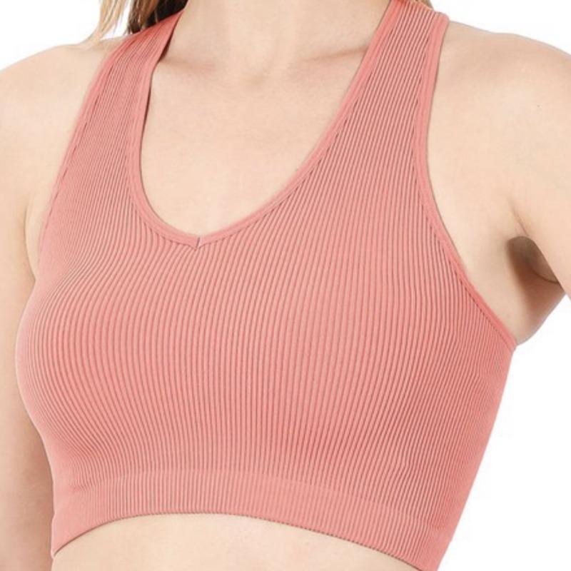Light Rose Crop Tank