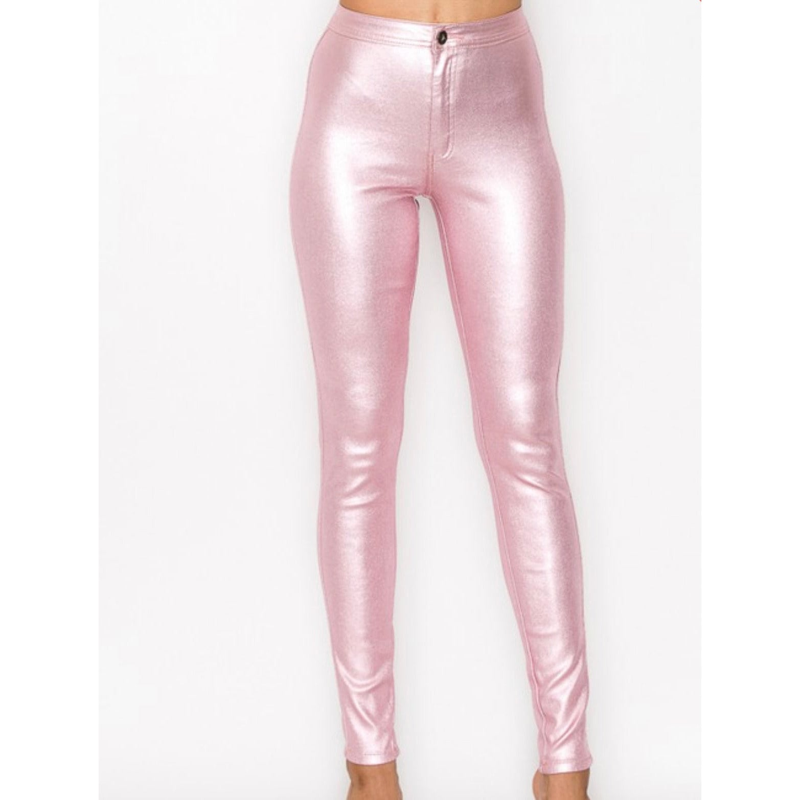 Rose Iridescent Pants