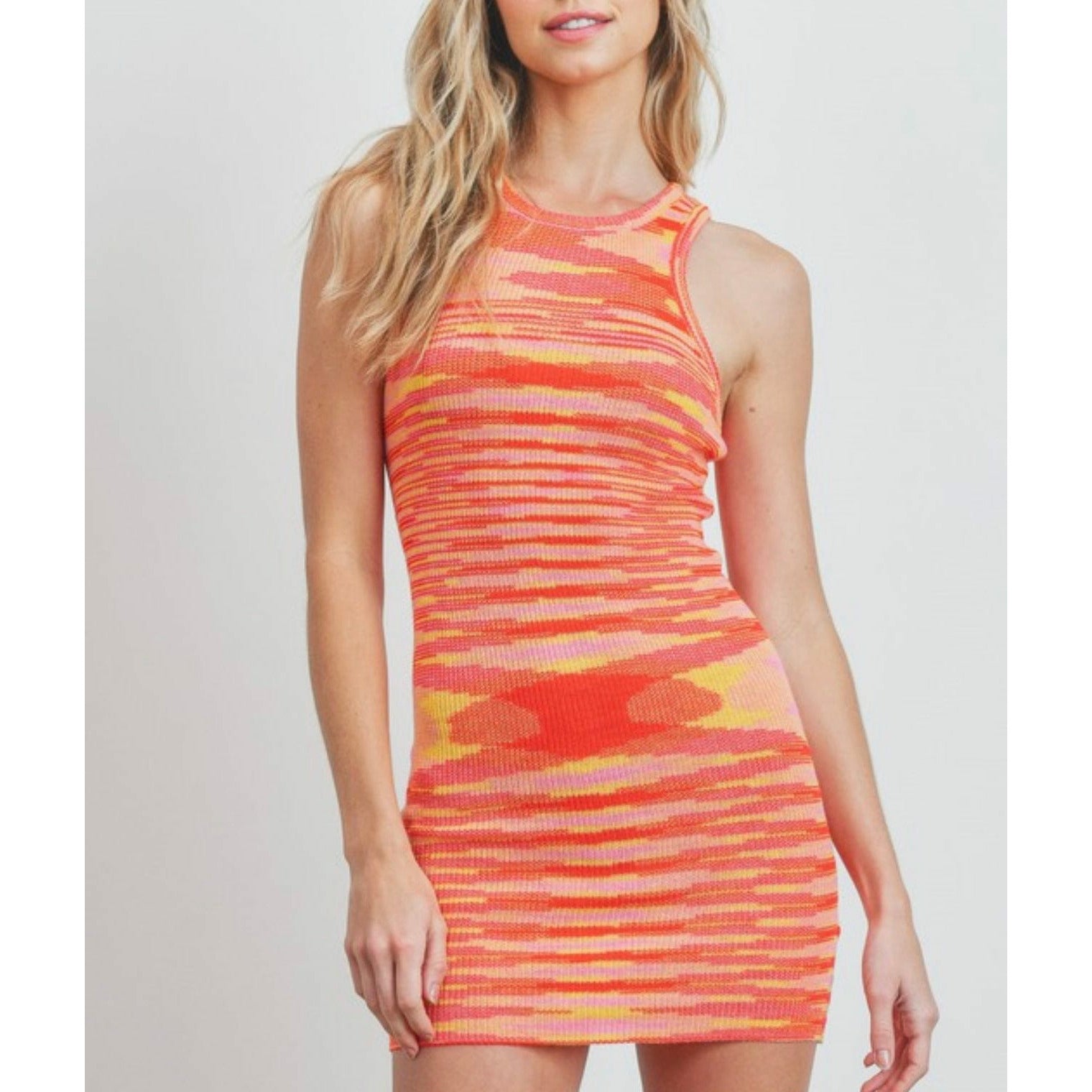 Sleeveless Knit Mini