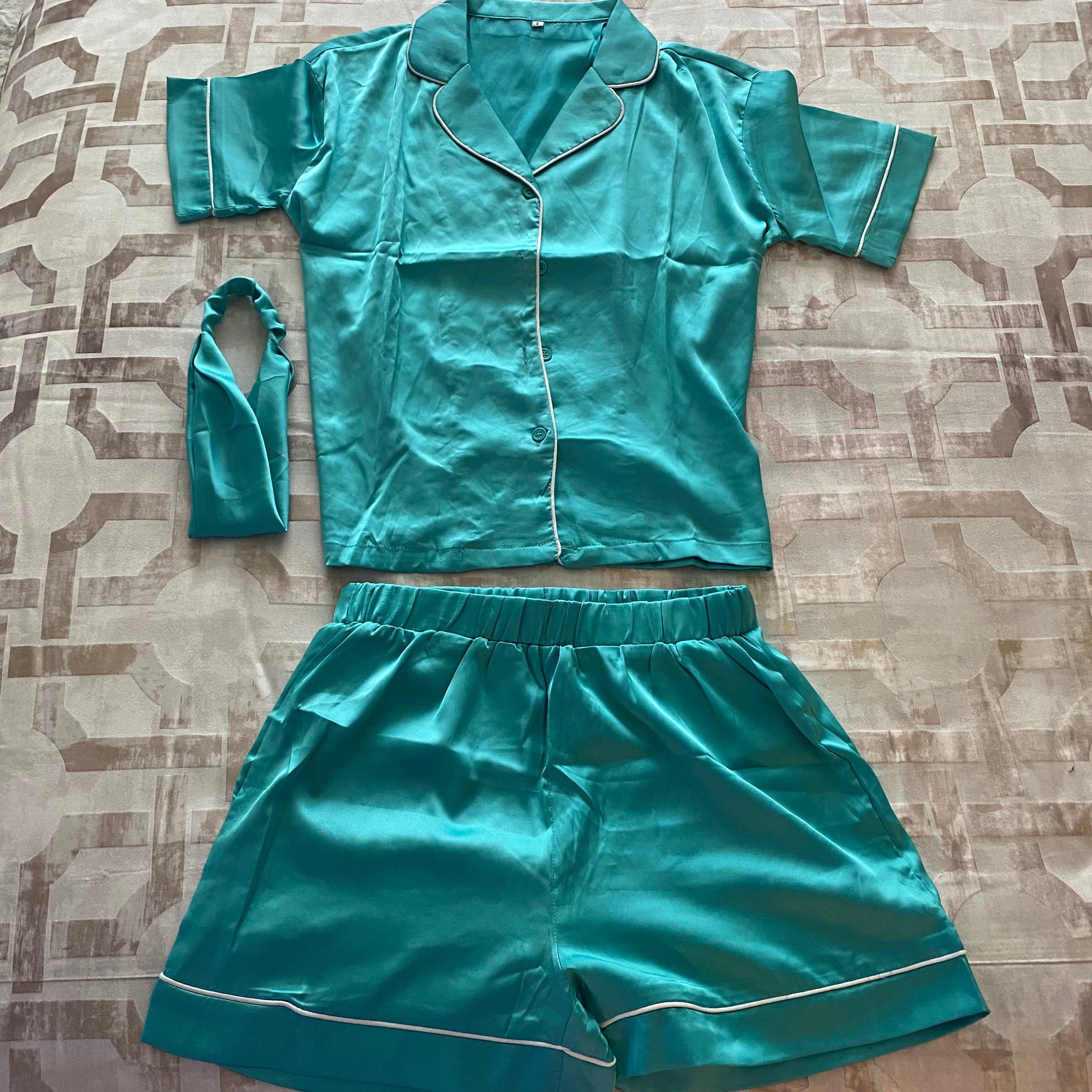 Teal Pajama Set