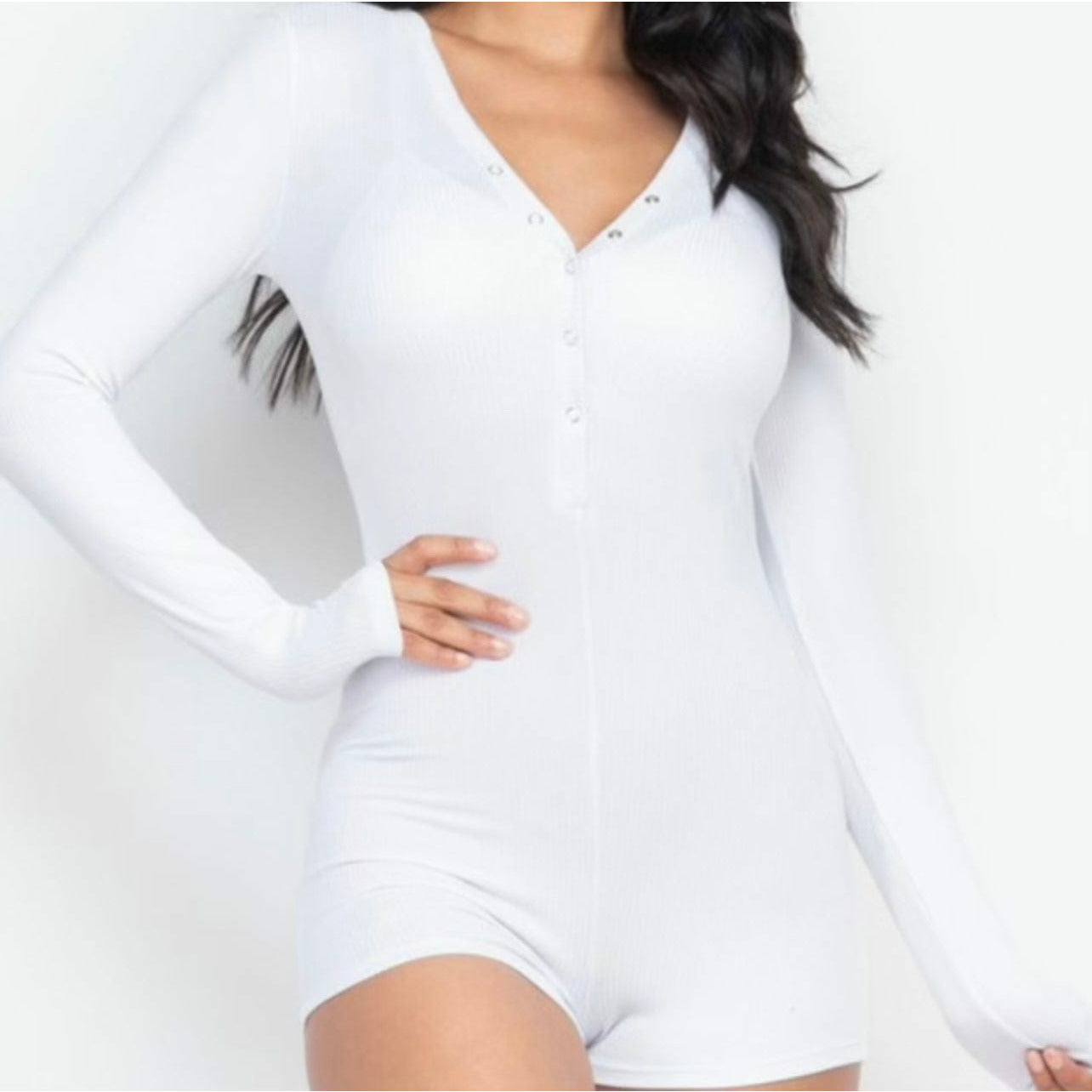 White Romper