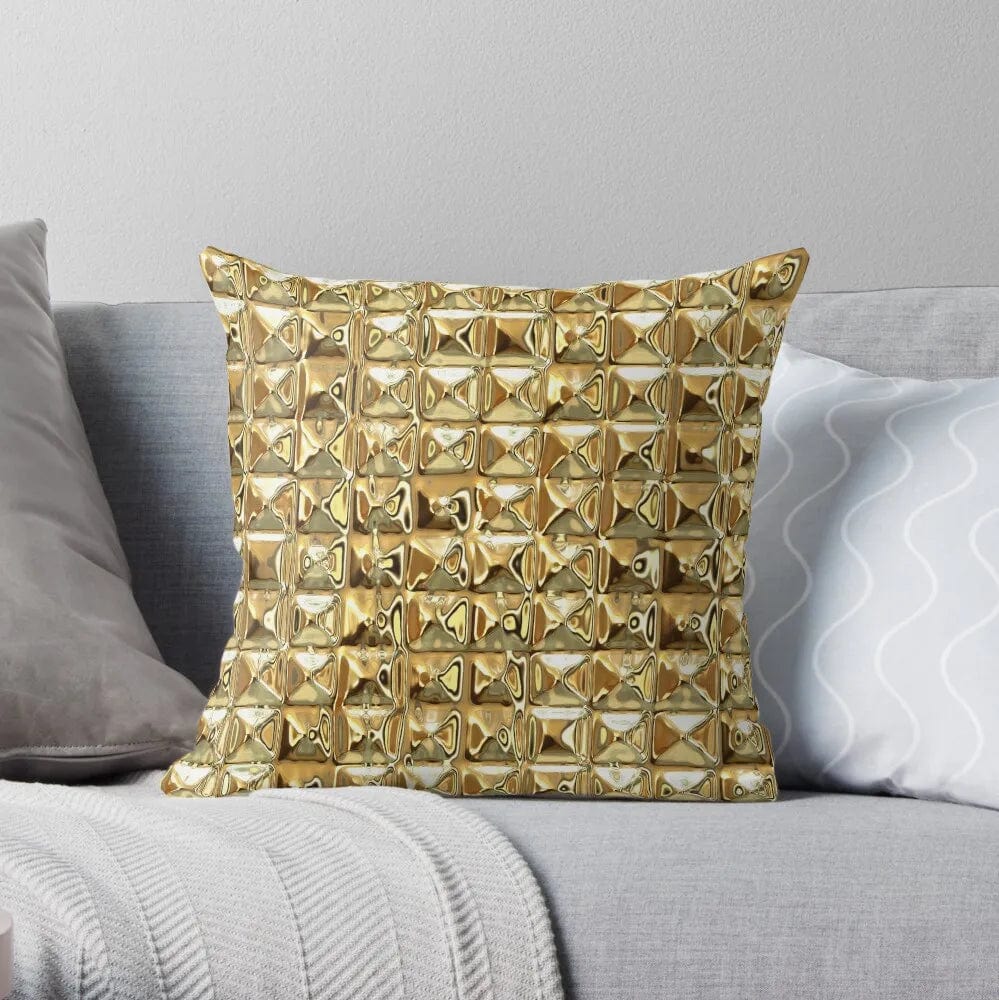 66X66cm(26X26 in) Gold Throw Pillowcase