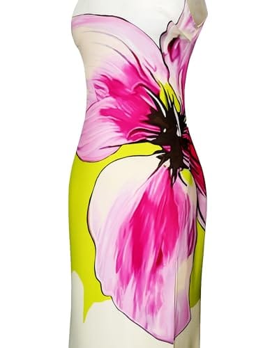 Apparel JW PEI Olivia Floral Halter Gown