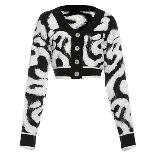 Apparel Perbai Cropped Cardigan Sweater
