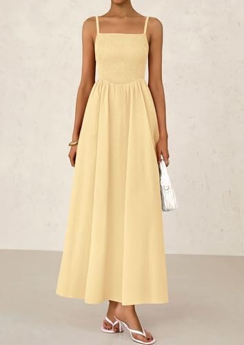 Apparel PRETTYGARDEN Smocked Maxi Dress