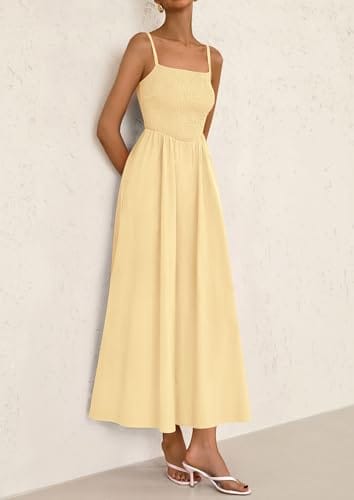 Apparel PRETTYGARDEN Smocked Maxi Dress