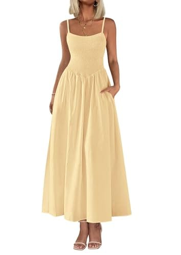 Apparel PRETTYGARDEN Smocked Maxi Dress