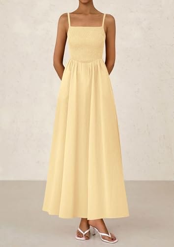 Apparel PRETTYGARDEN Smocked Maxi Dress