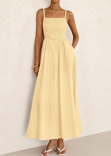 Apparel PRETTYGARDEN Smocked Maxi Dress