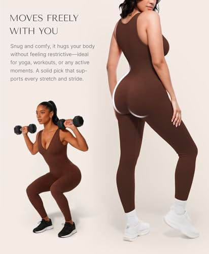 Apparel SHAPELLX Tummy Control Jumpsuit