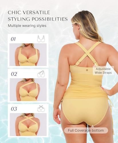 Apparel SHAPELLX Tummy Control Swim Dress