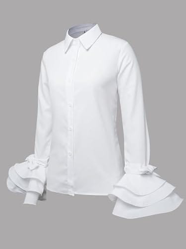 Apparel UOOZEE Flare Sleeve Blouse