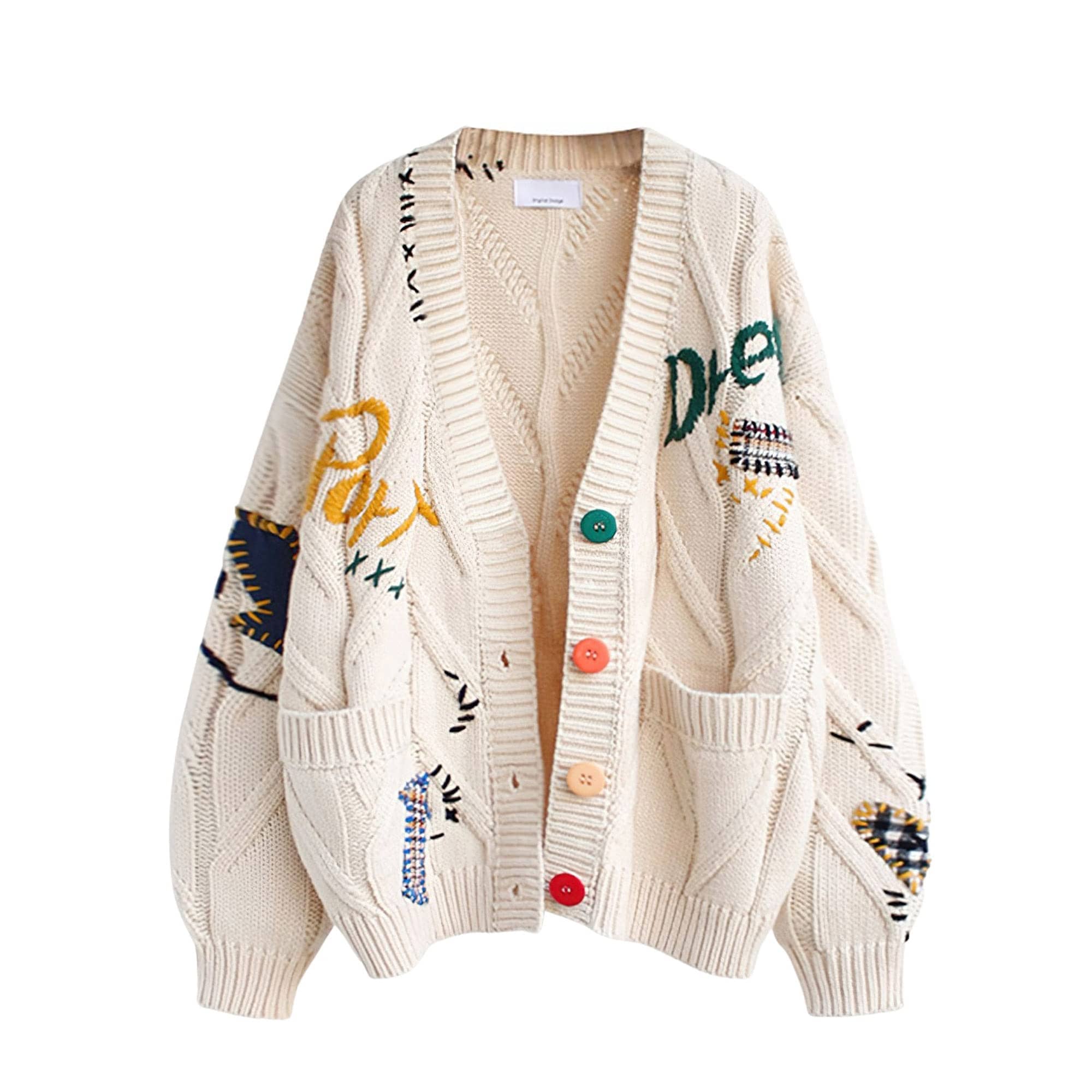 Cable Knit Long Cardigan