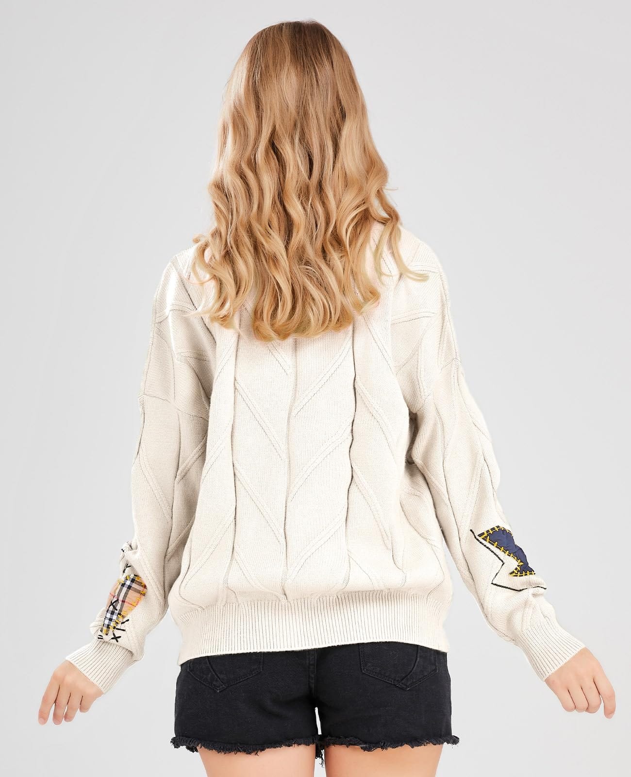 Cable Knit Long Cardigan