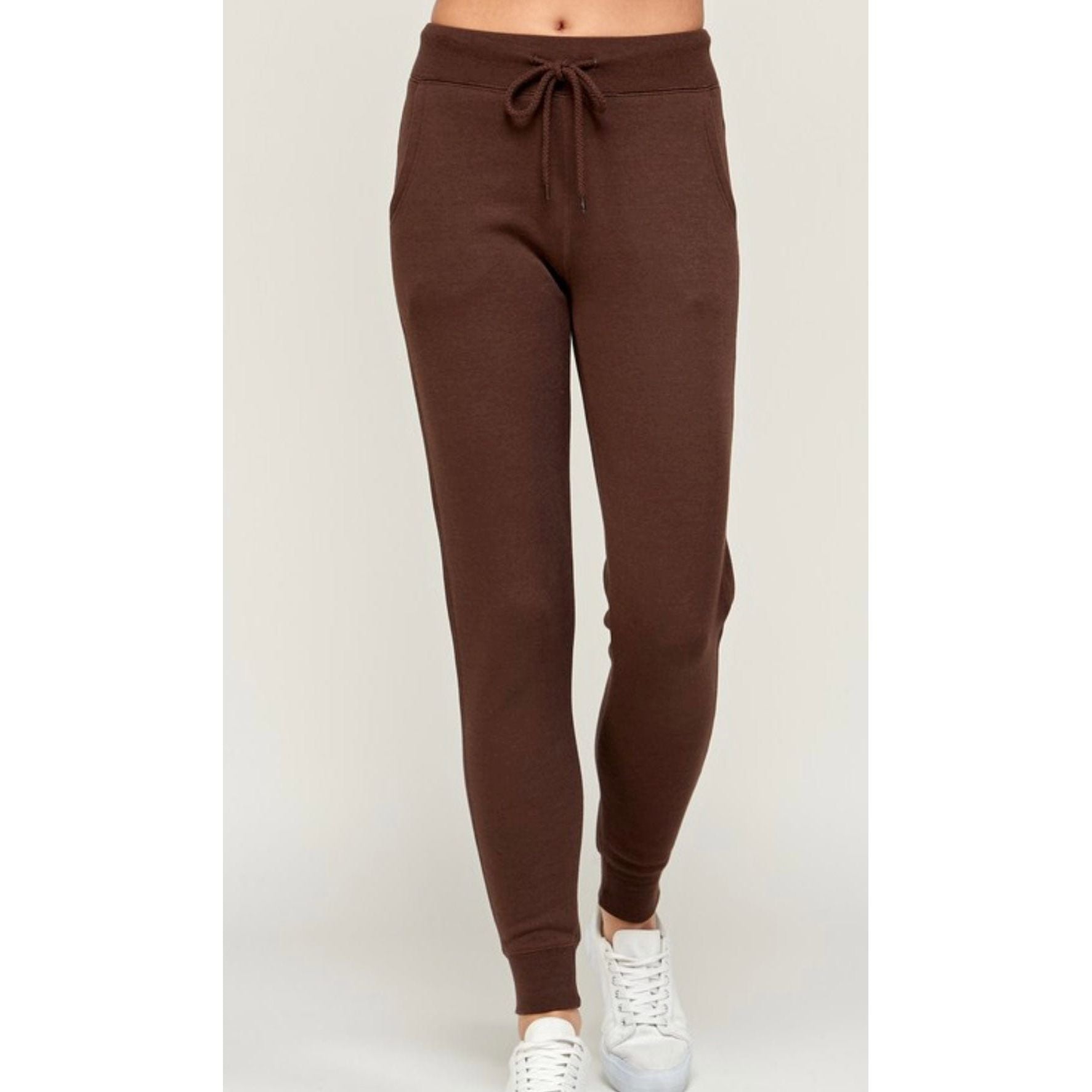 Chocolate Jogger w/ Back Pocket