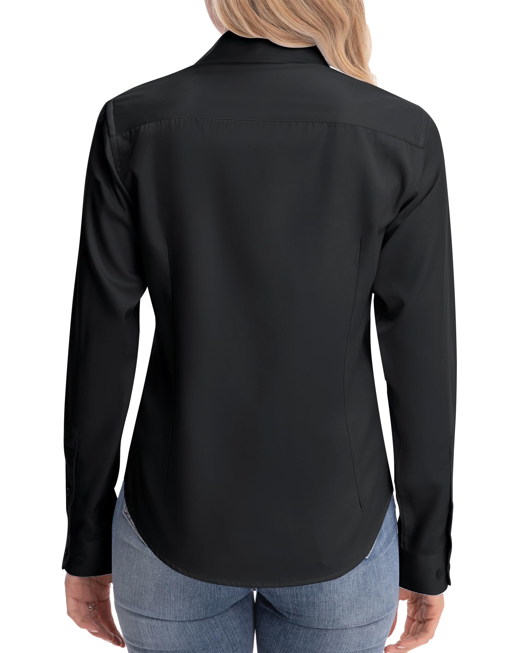 Classic-Fit Long Sleeve Button Down Shirt