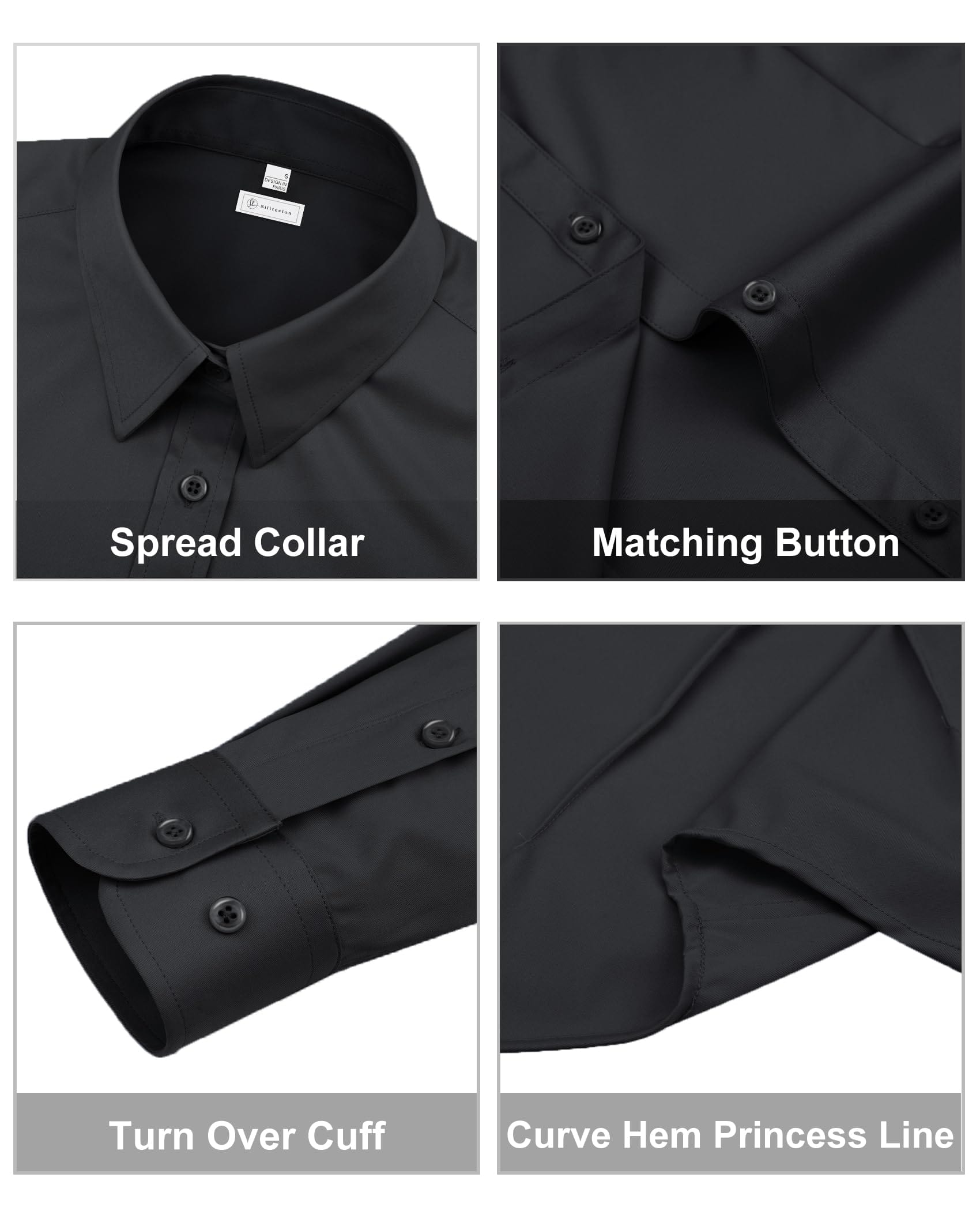 Classic-Fit Long Sleeve Button Down Shirt