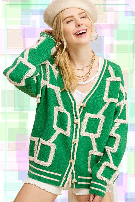 CLOVER / S Reina Cardigan (Ships from CA)