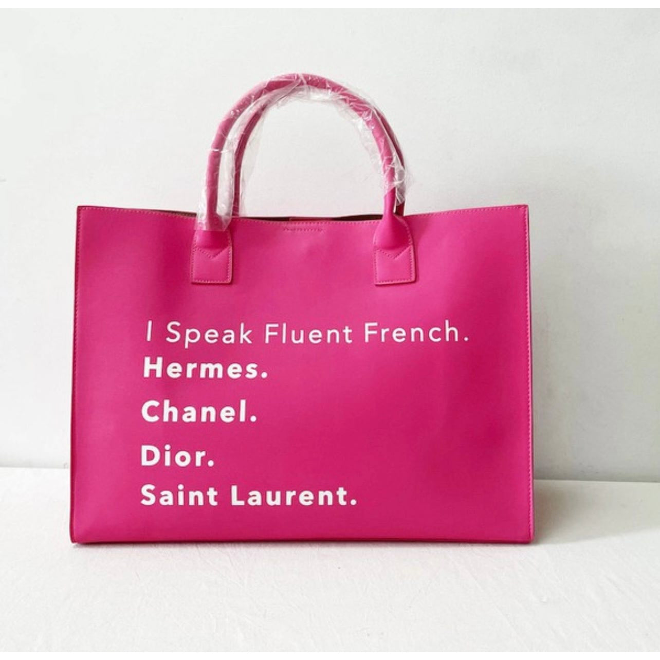 Fluent French Tote-Pink