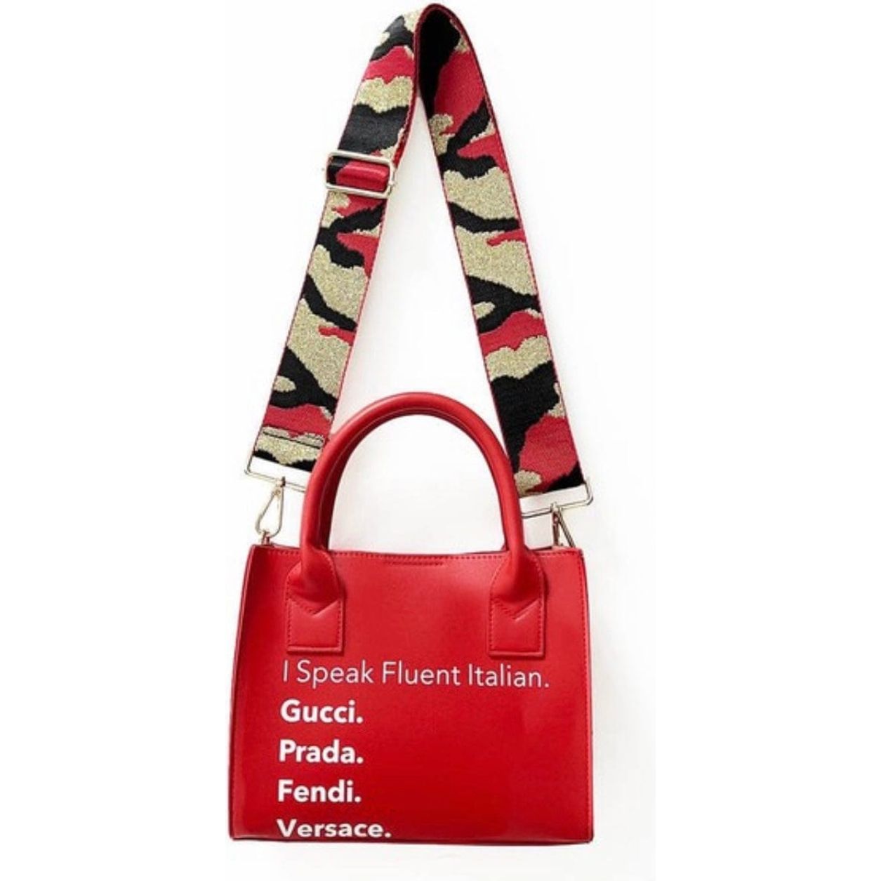 Fluent Italian Mini Tote-Black