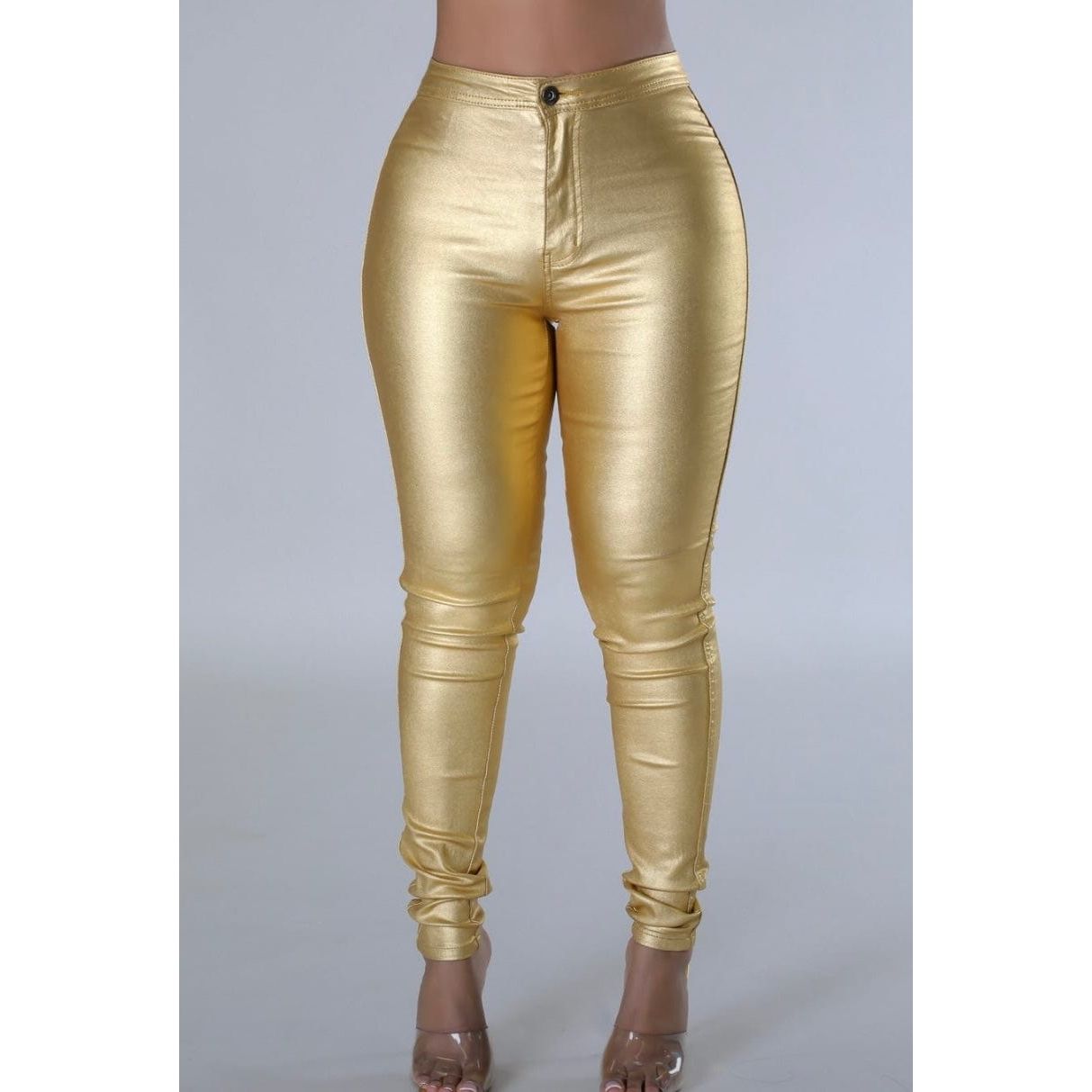 Gold Iridescent Pants