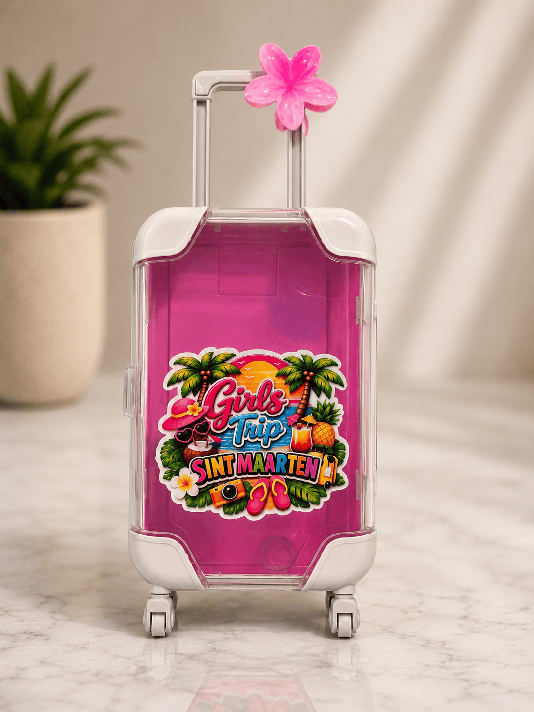 Jamaica Girls Trip Travel Kit – Mini Suitcase with Holographic Sticker or Sticker Pack (Copy)