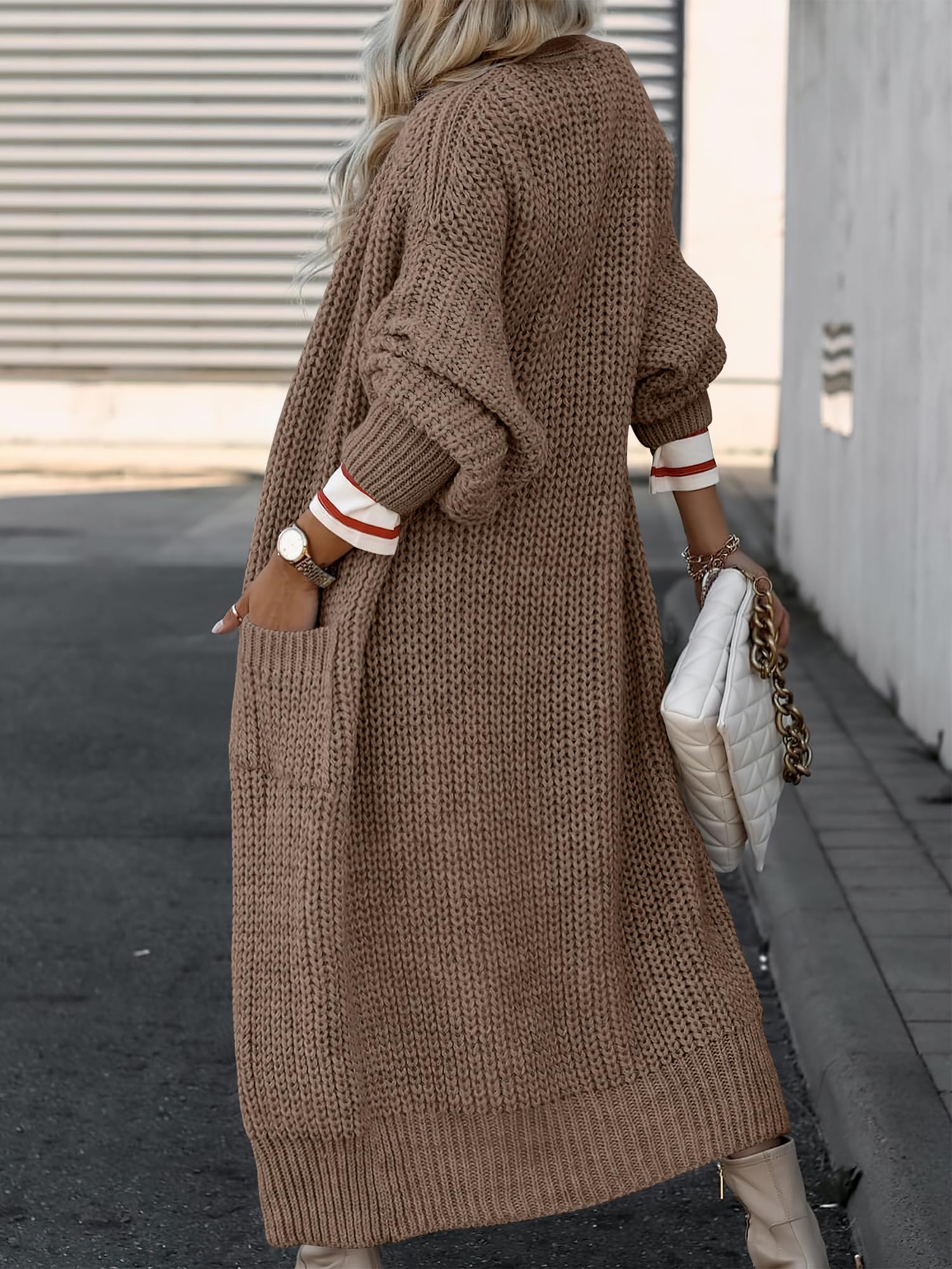 Knit Cardigan Sweater