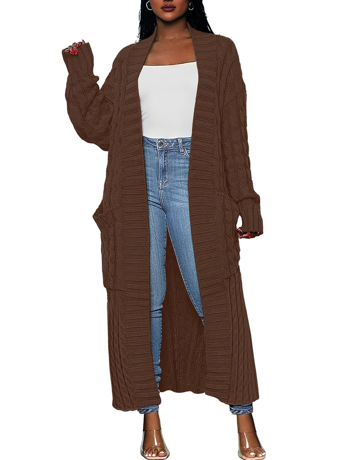 Long Cardigan Sweater