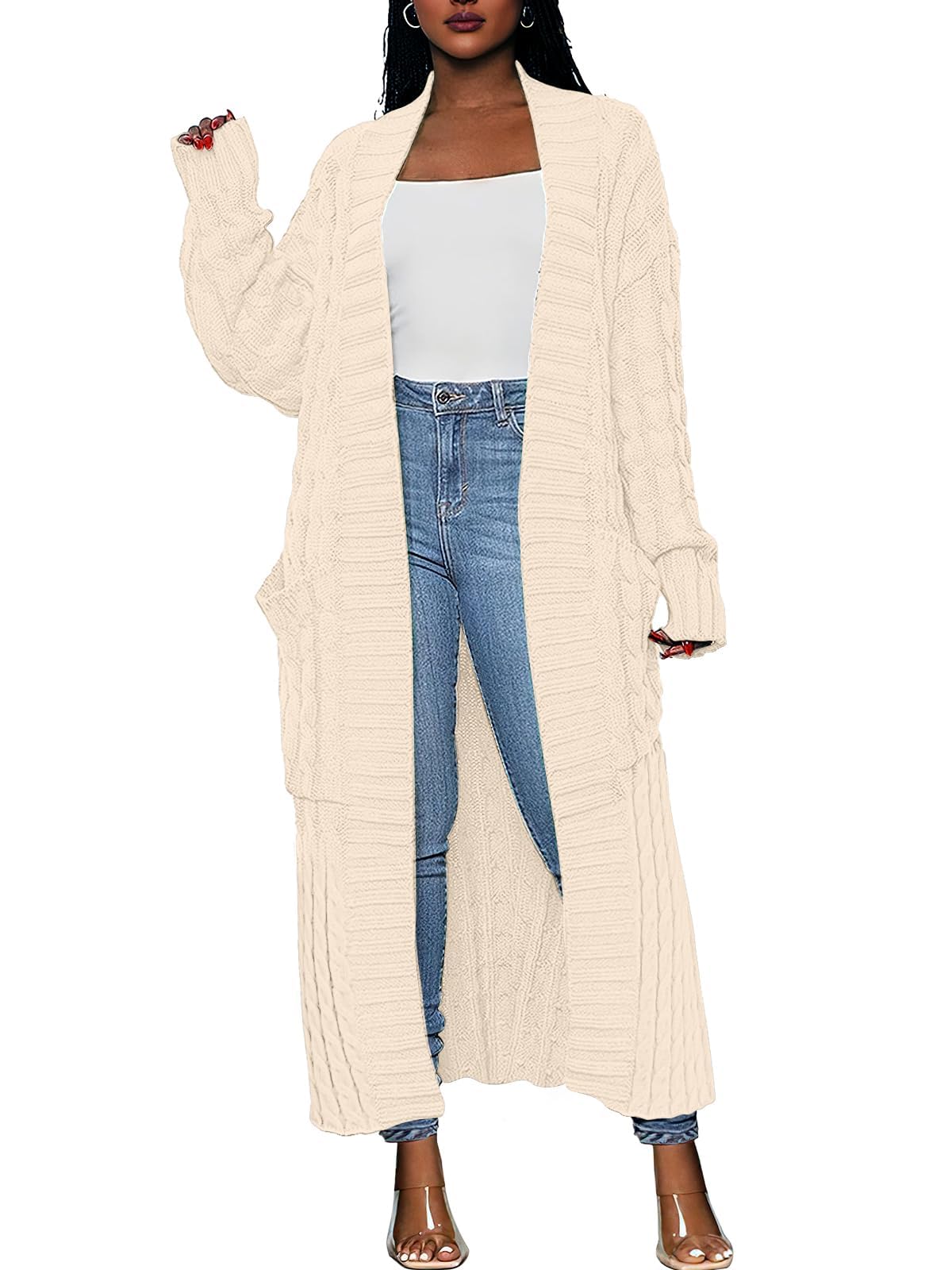 Long Cardigan Sweater