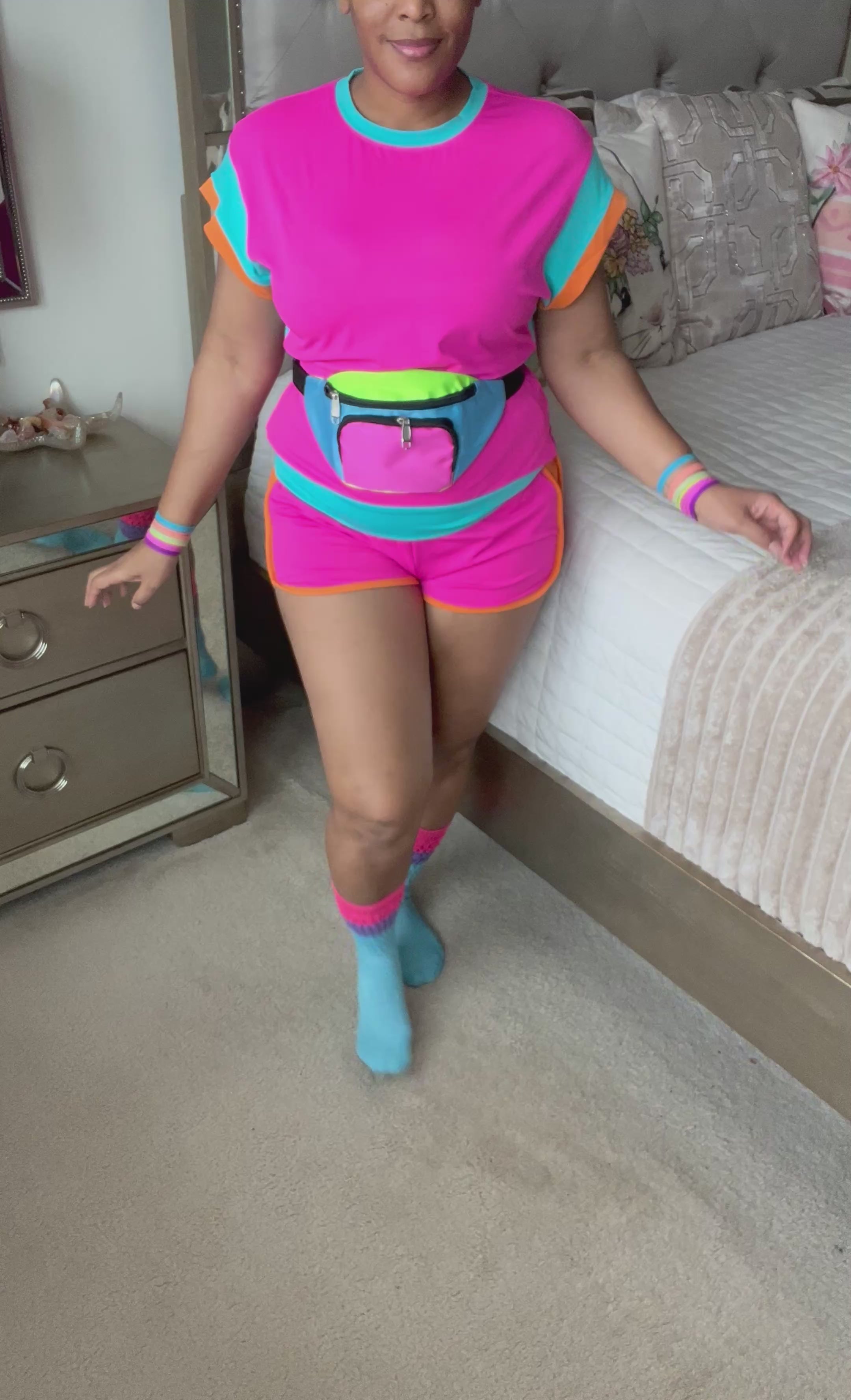 2 Piece Lounge Shorts Set