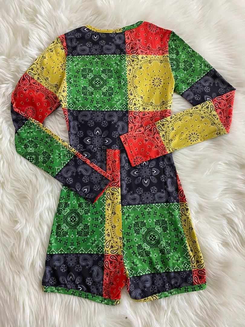 Reggae Bandana Romper