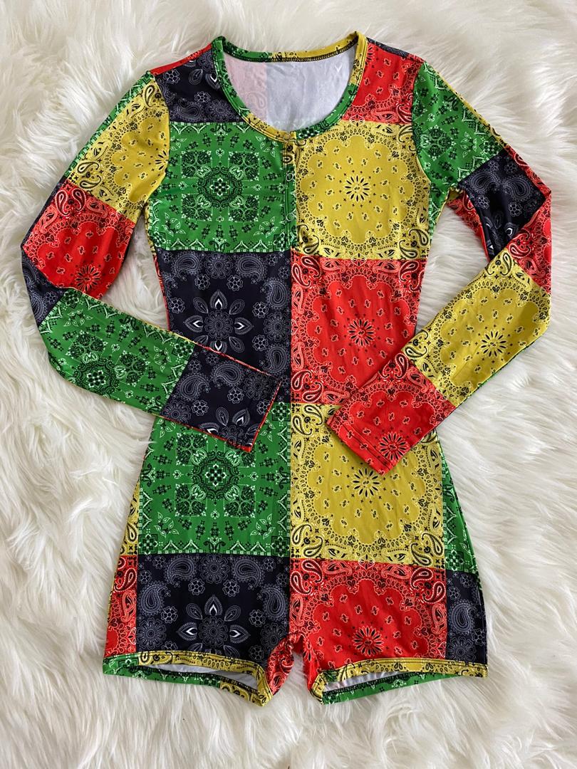 Reggae Bandana Romper