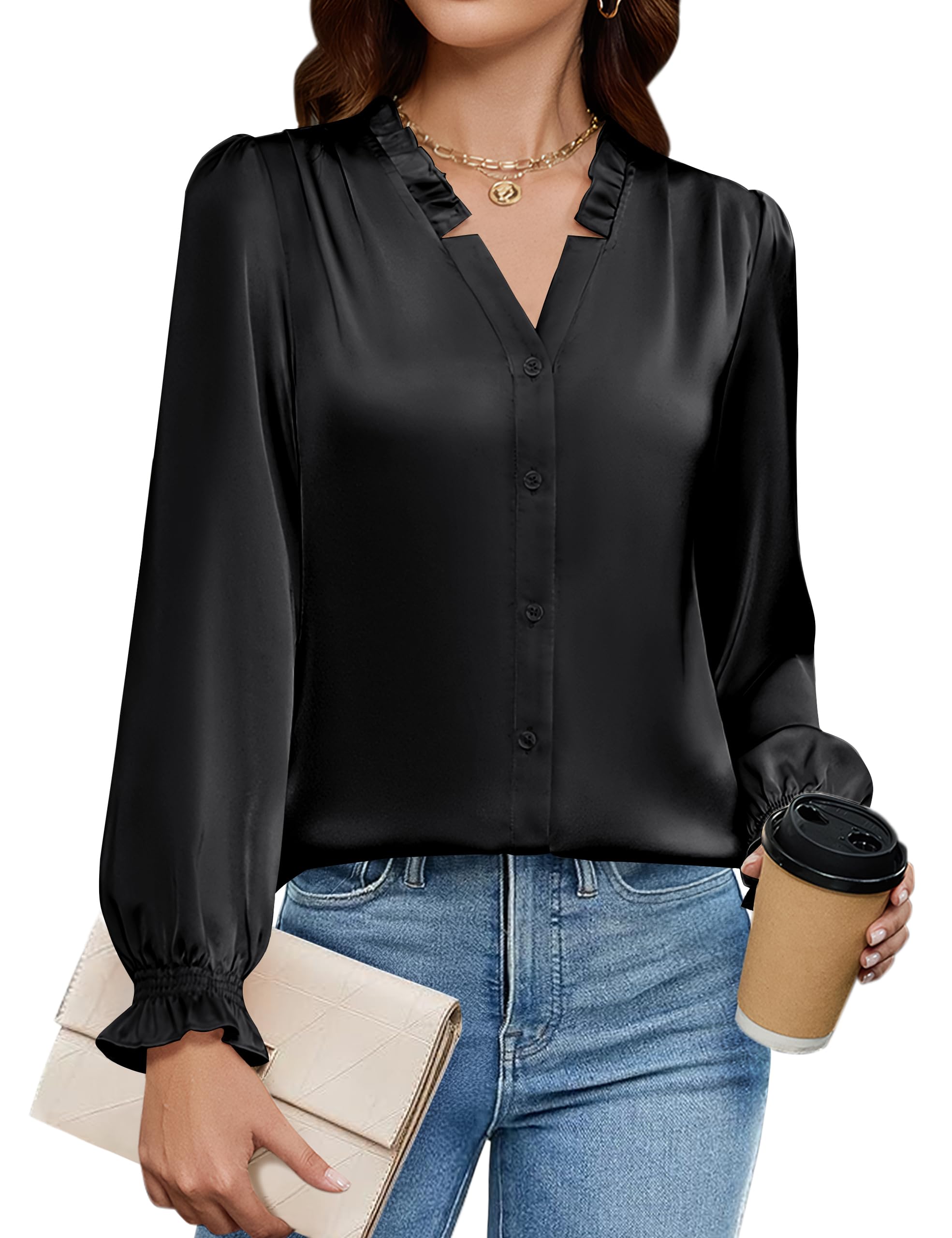 Silk Button Down