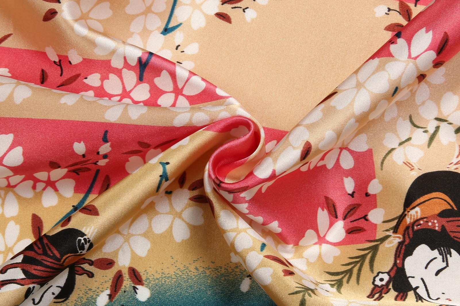 Silky Kimono Robe