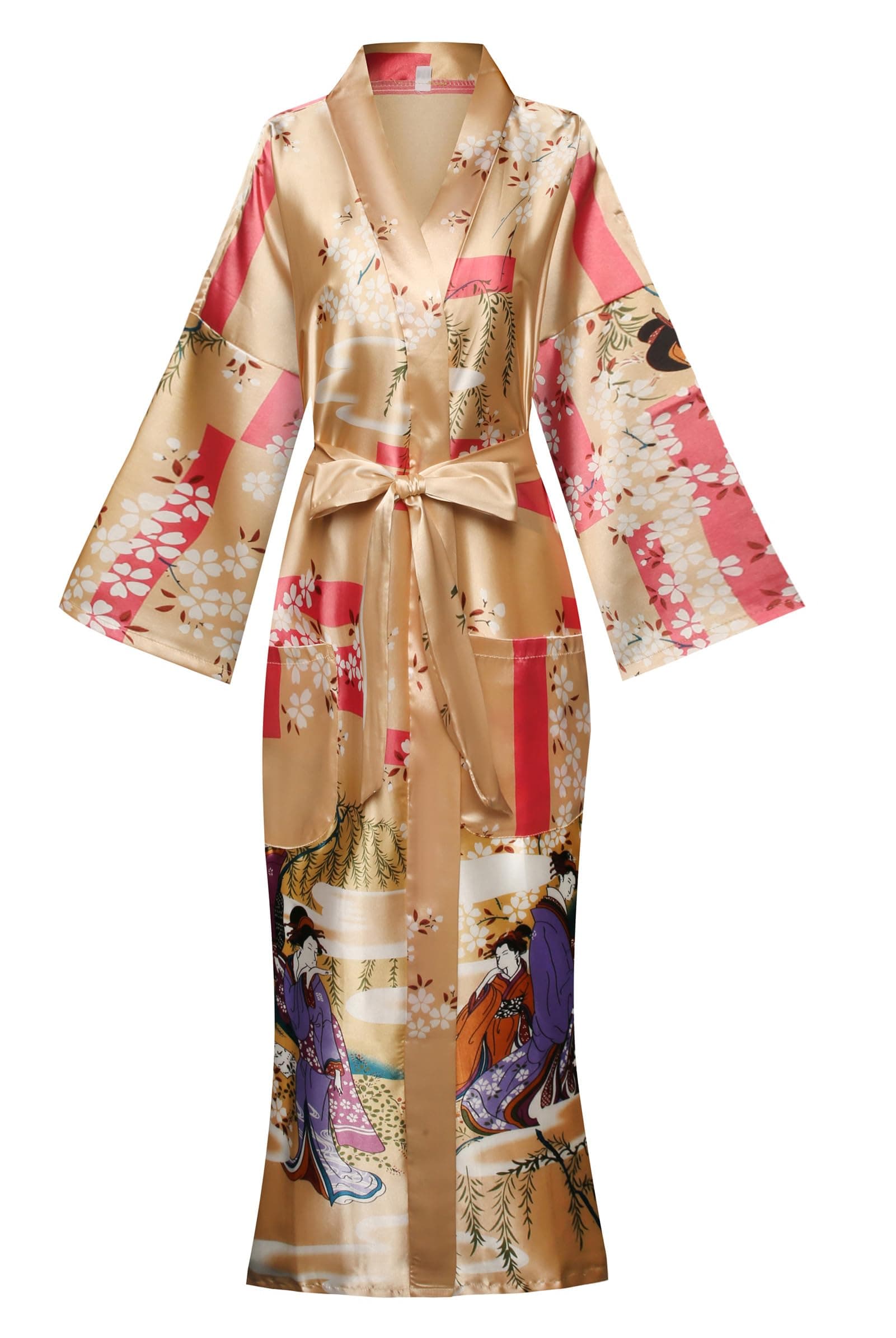 Silky Kimono Robe