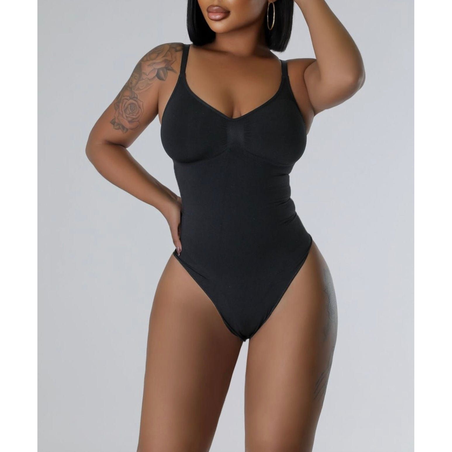 SLIM Line Thong Bodysuit (Ships from CA)