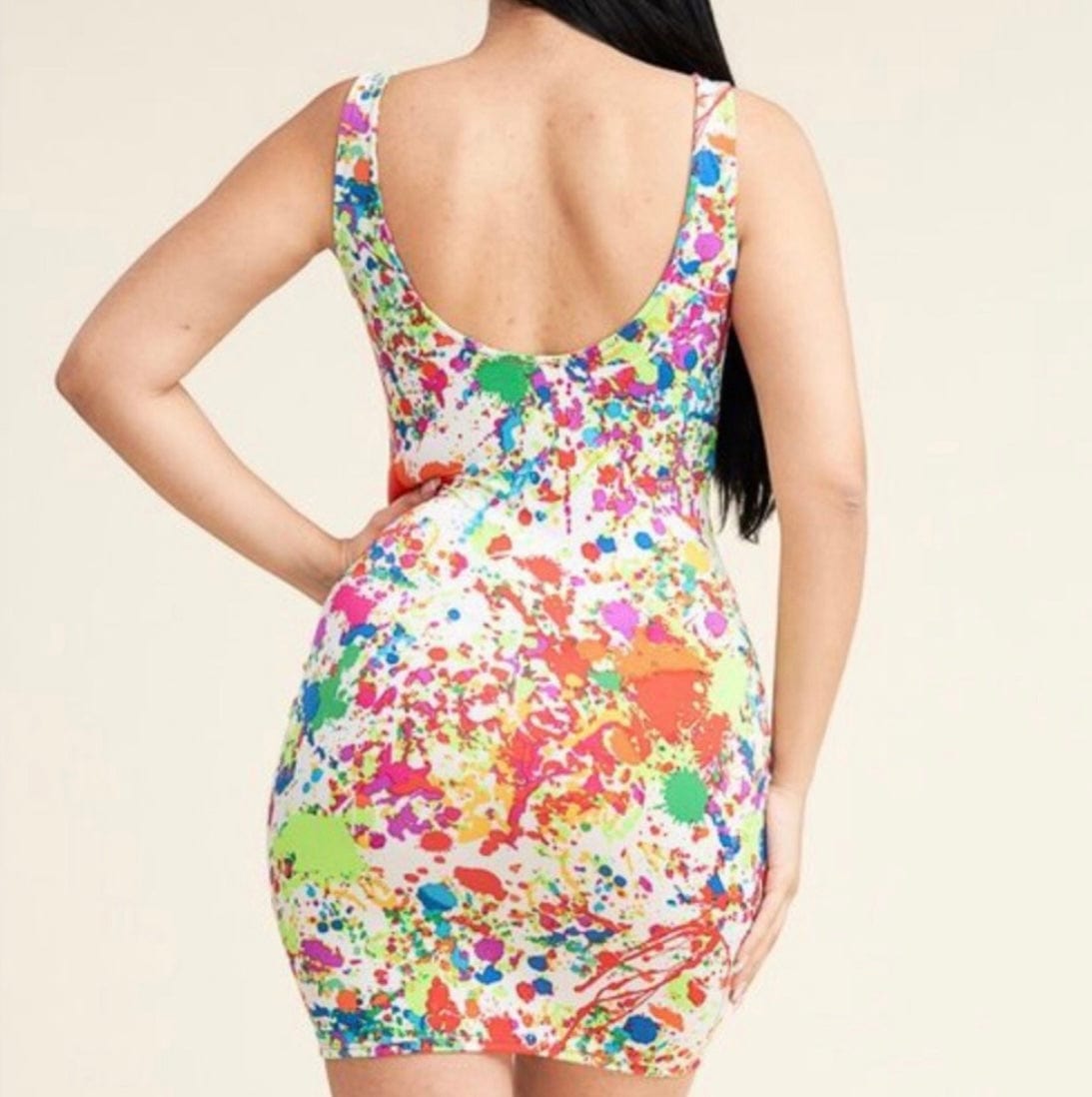 Splash Mini Dress