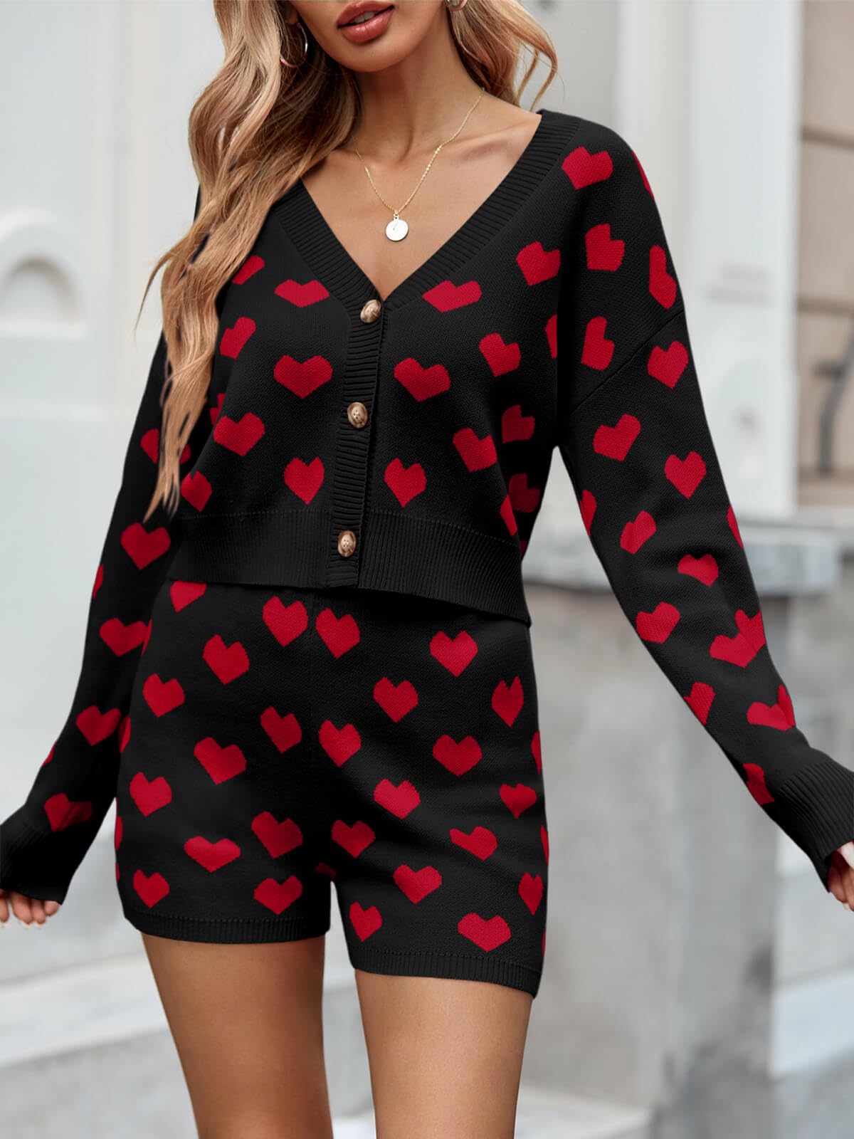 Valentine's Day Sweater Set