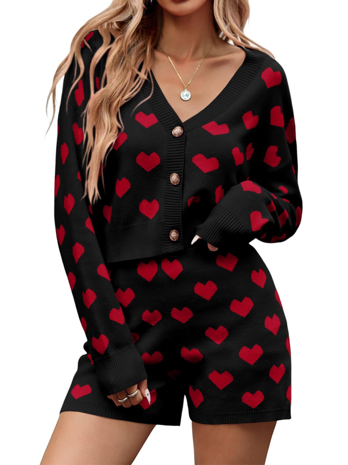 Valentine's Day Sweater Set