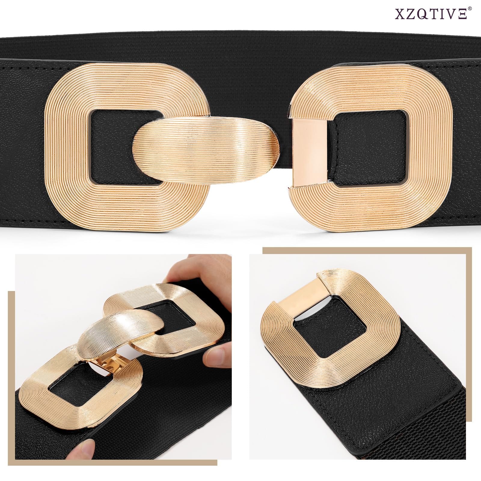 Wide Elastic Belt