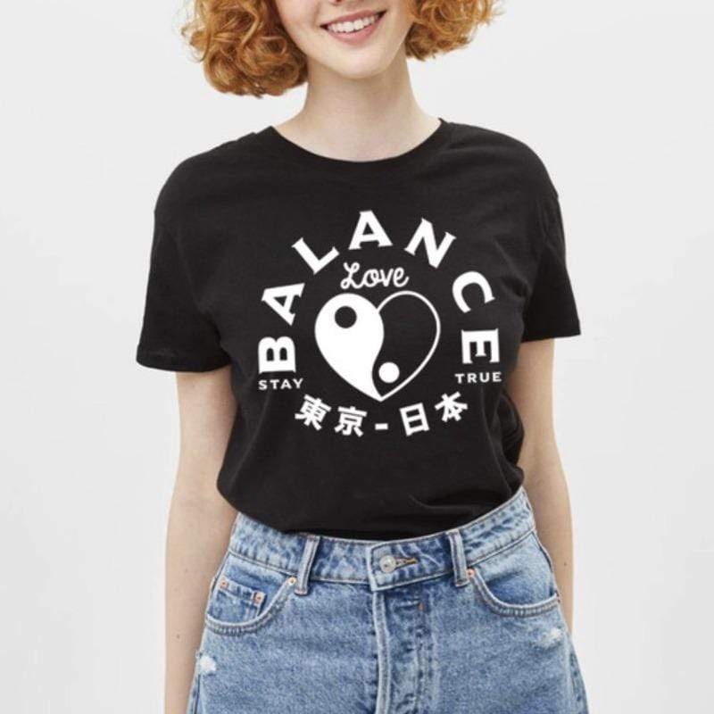 Balance Tee-BLK