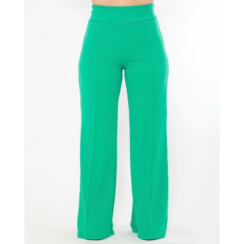 Emerald Flare Pants