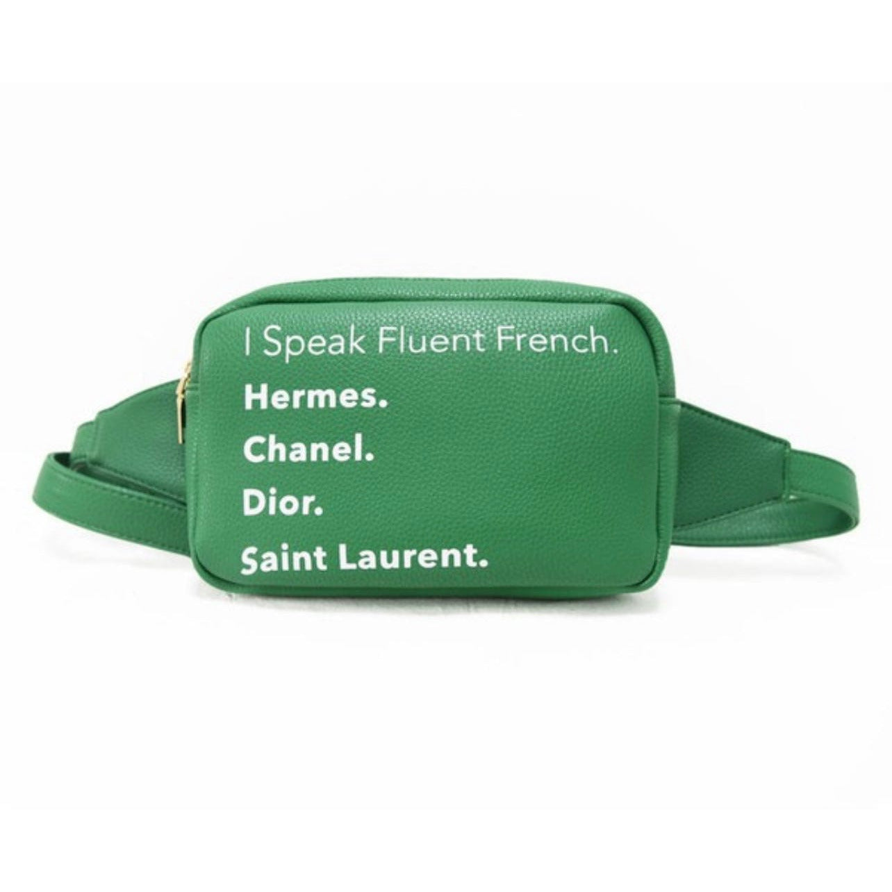 Fanny Pack Green Fluent French Fanny Pack